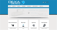 Desktop Screenshot of dexasolutions.com