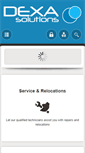Mobile Screenshot of dexasolutions.com